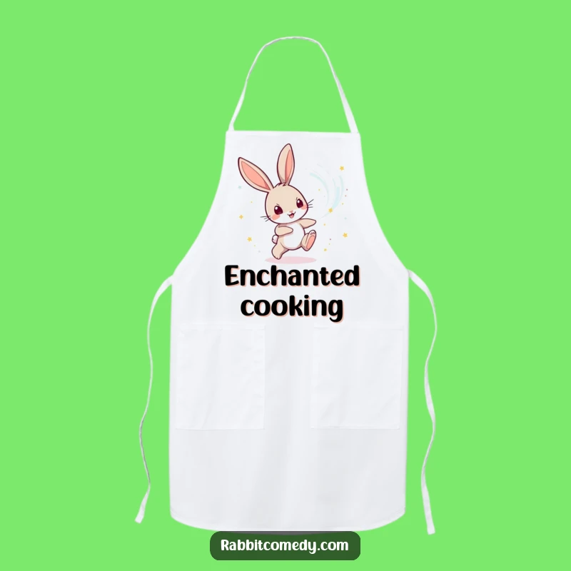 Funny Rabbit Chef Apron: Magical Kitchen Fun Gift