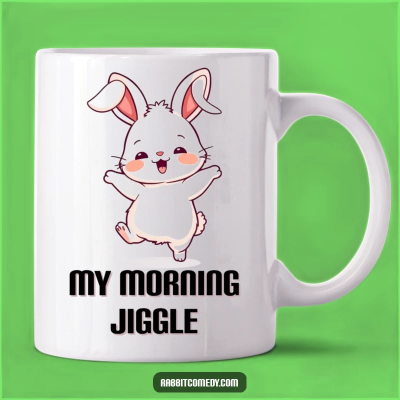 Funny Silly Rabbit Dance Mug: Hilarious Gift for Fun-Loving People