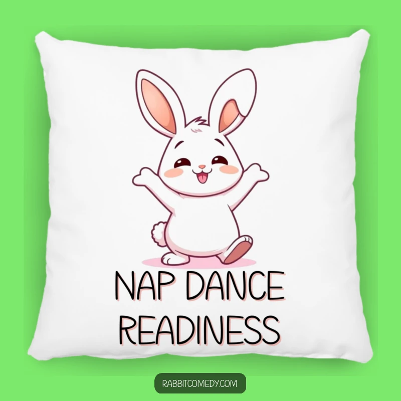 Funny Rabbit Pillow, Cozy Wiggly Ear Cushion for Comical Gift