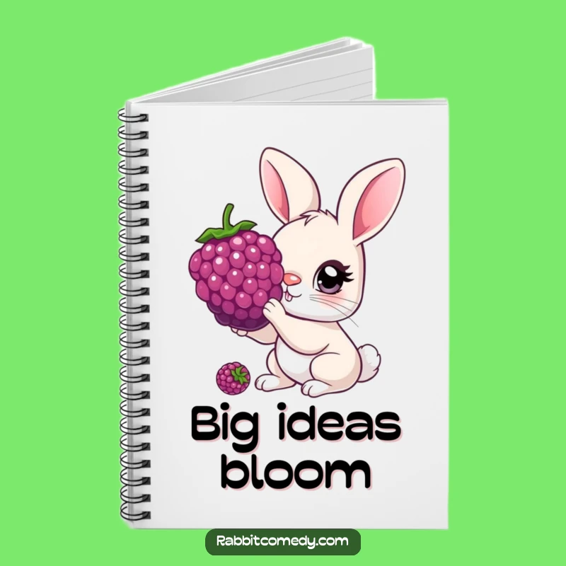 Funny Wide-Eyed Rabbit Nibbler Notebook: Curious Journal for Your Sweetest Ideas